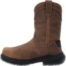 GEORGIA BOOT Men's Flexpoint Ultra 8 Inch Composite Toe Waterproof Wellington Pull-on Work Boot
