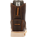 GEORGIA BOOT Men's AMP LT Wedge 6 Inch In Height Composite Toe Waterproof Work Boot , Brown