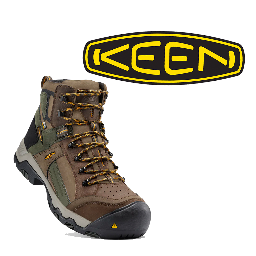 Keen Utility Men s Davenport Mid Composite Toe Waterproof Work Boot