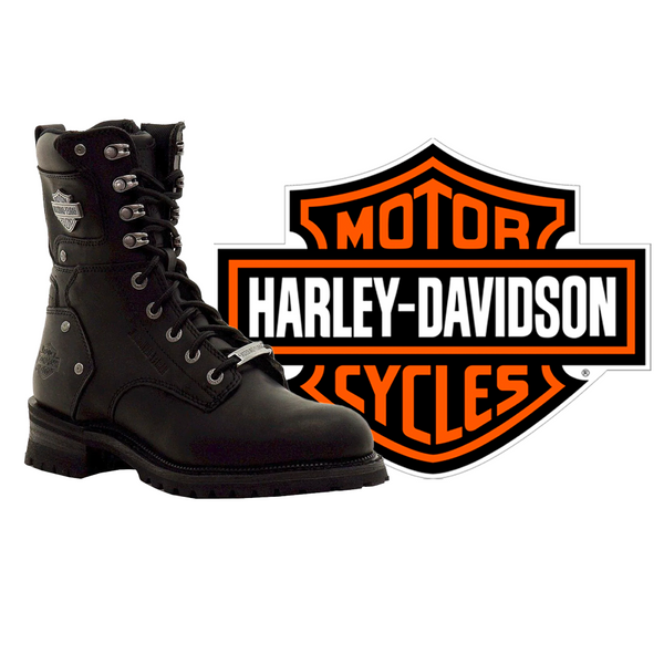 Harley fashion logger boots