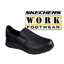 SKECHERS Men's Work Nampa Groton Slip Resistant