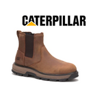 CATERPILLAR Men's Exposition Chelsea Alloy Toe Waterproof Work Boot P91369
