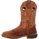 ROCKY Men's Rugged Trail Steel 11 Inch Toe Waterproof Western Work Boot