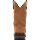 ROCKY Men's Rams Horn Waterproof Pull-On Work Boot