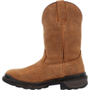 ROCKY Men's Rams Horn Waterproof Pull-On Work Boot