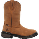 ROCKY Men's Rams Horn Waterproof Pull-On Work Boot