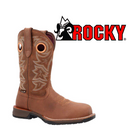 ROCKY Women's Rosemary Composite Toe Waterproof Western Work Boot