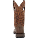 ROCKY Women's Rosemary 12 Inch Pull-On Work Boots