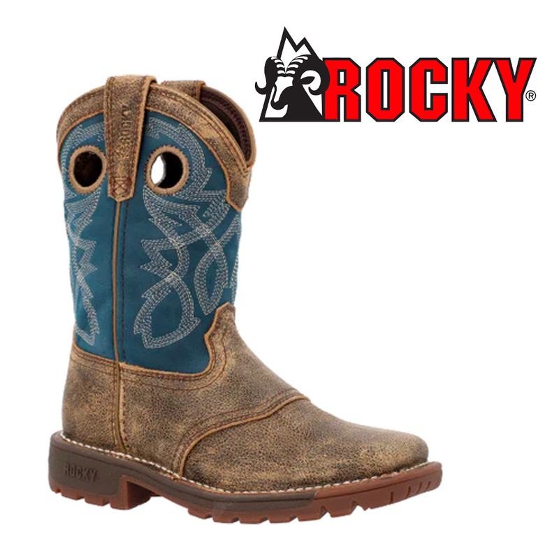 ROCKY Kid's Legacy 32 Waterproof Western Boots RKW0409Y