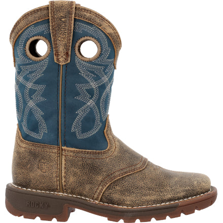 ROCKY Little Kid's Legacy 32 Waterproof Western Boots 8 Inch RKW0409C