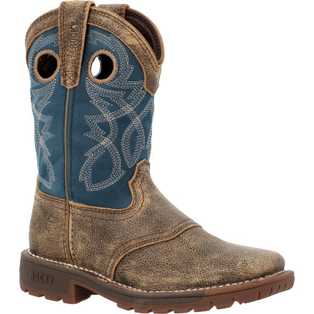 ROCKY Little Kid's Legacy 32 Waterproof Western Boots 8 Inch RKW0409C