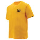 CATERPILLAR Men's Trademark T-Shirt, Yellow