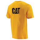 CATERPILLAR Men's Trademark T-Shirt, Yellow