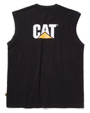 CATERPILLAR Men's Men's Trademark Sleeveless Pocket Tee, Black