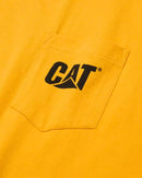CATERPILLAR Men's Men's Trademark Sleeveless Pocket Tee, Yellow