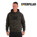 CATERPILLAR Men's Trademark Hoodie W10646, Camo