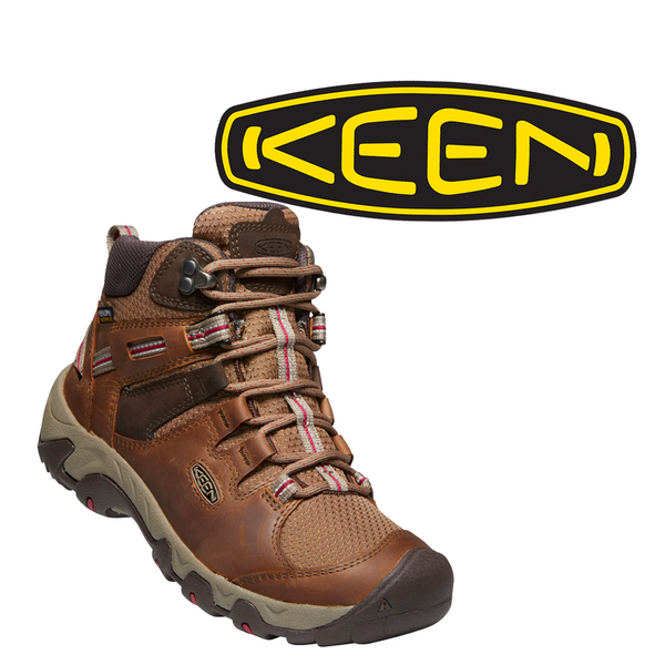 Women's Keen Steens Mid Waterproof Leather Hiking Boot